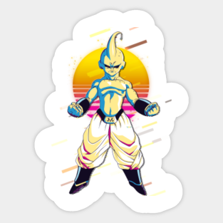Majin Buu Stickers Teepublic