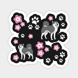 Unique Siberian Husky Dog Gifts Items Magnet