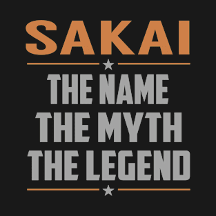 SAKAI The Name The Myth The Legend T-Shirt