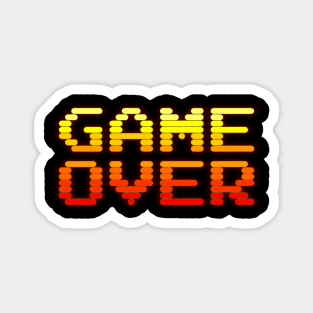 Game Over Magnet