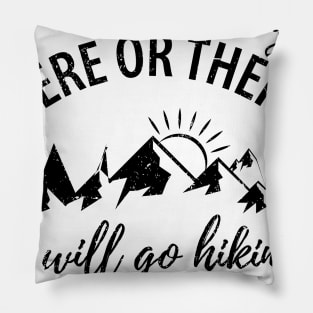 Mountains Hiking Pillow