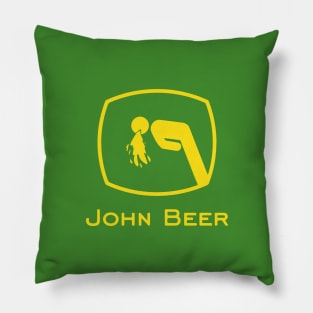 John Beer Logo Pillow