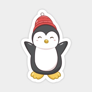 Cute Kawaii Penguin Magnet