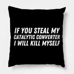 Catalytic Converter Pillow