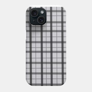 Grey Plaid Phone Case