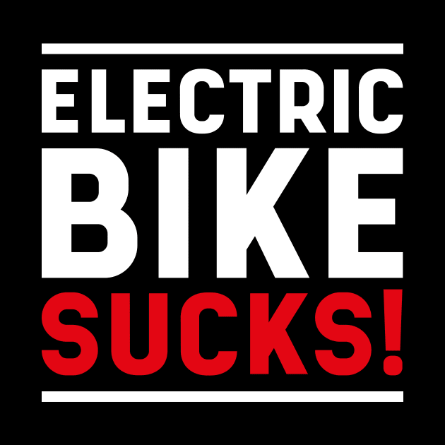 Electric bike sucks! by ZOO RYDE