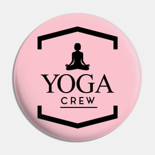 Yoga crew (black) Pin