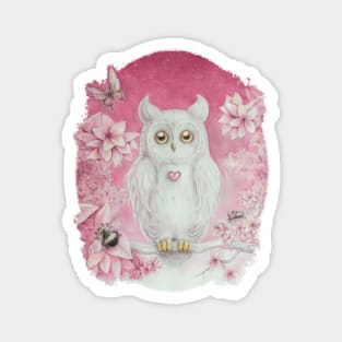 Storm The White Owl Magnet
