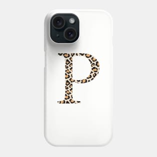 Rho Cheetah Letter Phone Case