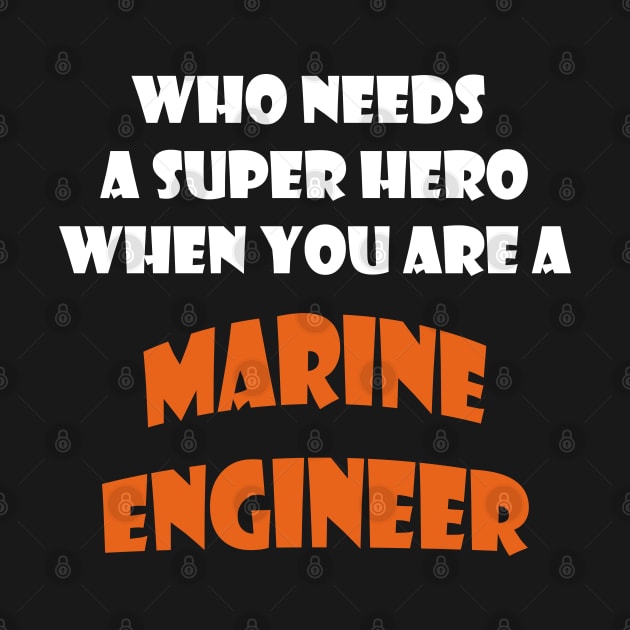 Marine Engineer T-shirts and more by haloosh