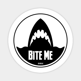 JAWS Movie BITE ME Shark design Magnet