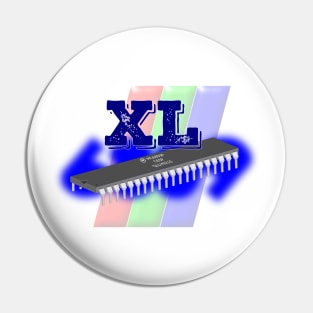 XL 6809 chip background Pin