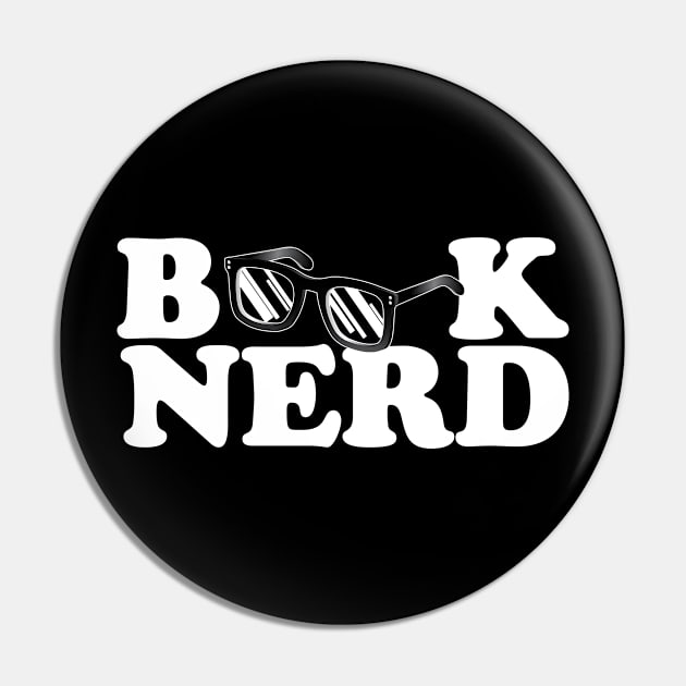 book Nerd Pin by CurlyDesigns