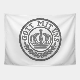 GOTT MIT UNS SILVER Tapestry