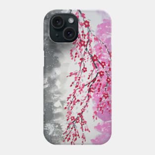 Grey and Pink 2 Phone Case