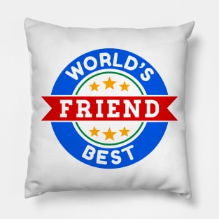 World's Best Friend Pillow