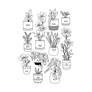 Plant BFFs in Black T-Shirt