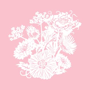 Curly Flowers T-Shirt