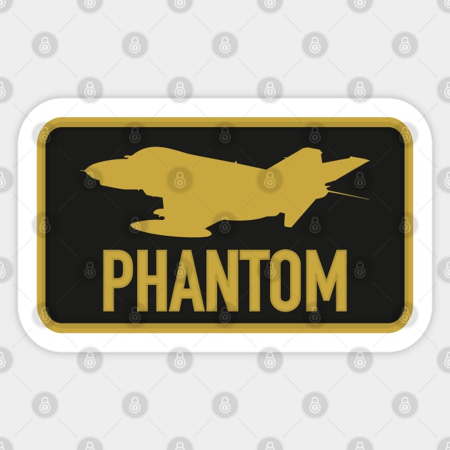 F-4 Phantom II - Air Force F4 Phantom 2 - Sticker | TeePublic
