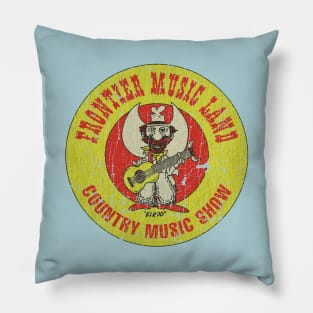 Frontier Music Land 1960 Pillow