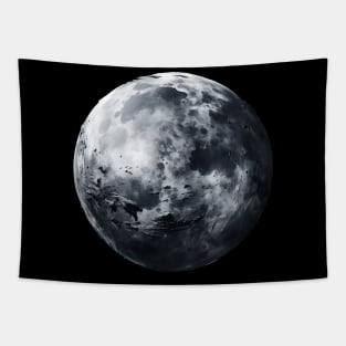 Celestial Full Moon, Night Sky Stars Astronomy Art Tapestry