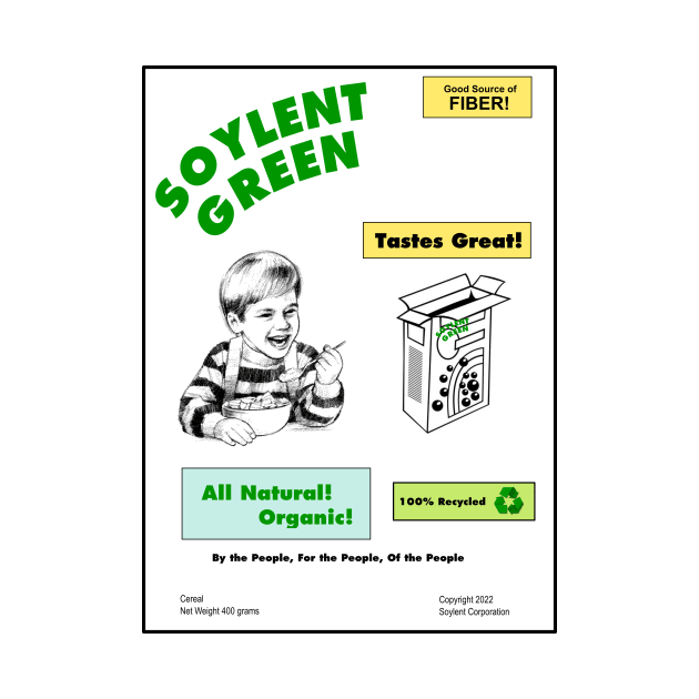 Soylent Green Breakfast Cereal by mbassman