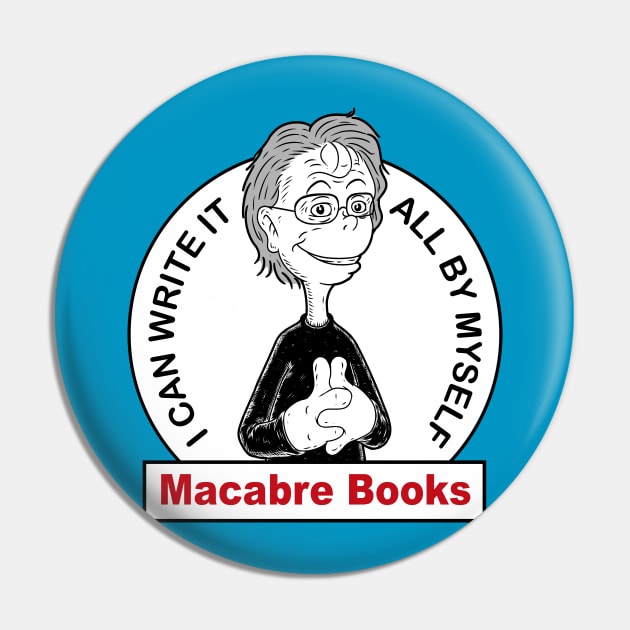 King of Macabre Books Pin by Firebrander