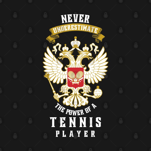 Power Of A Tennis Player by TopTennisMerch