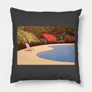 hiroshi nagai - Vaporwave swimming Pool Pillow