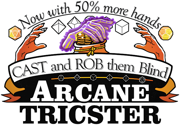 Arcane Trickster D&D Kids T-Shirt by FallingStar