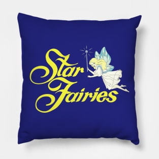 Star Fairies 80’s Retro Cartoon Pillow