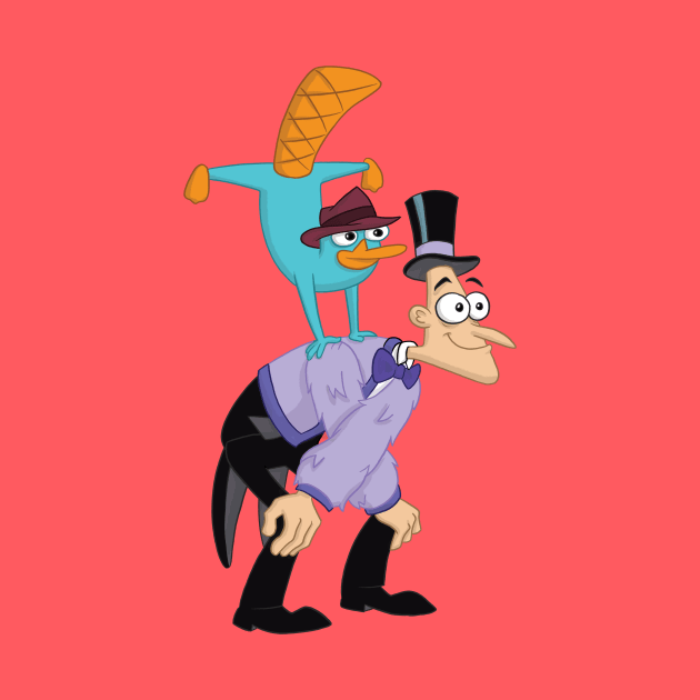 Doof and Perry Dancing by polliadesign