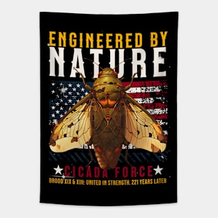 Engineered by nature cicada force Tapestry