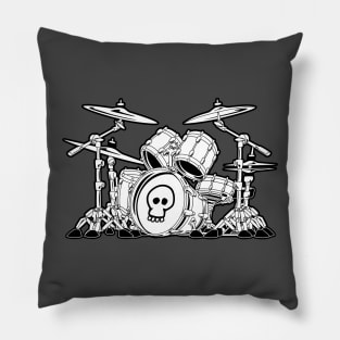 Drum Set Cartoon Pillow