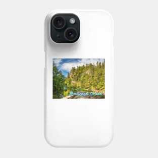 Spearfish Creek in the Black Hills Phone Case