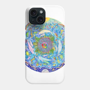 the OCEAN mandala Phone Case