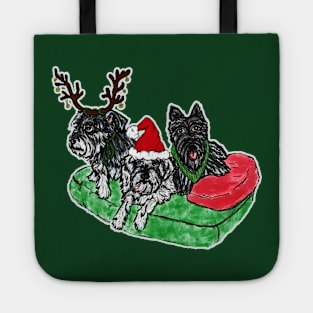 Xmas Dogs Tote