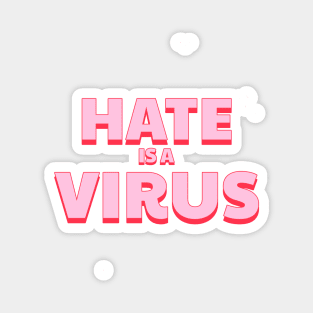 Hate is a virus Magnet