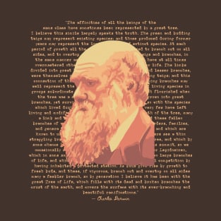 Charles Darwin Portrait and Quote T-Shirt