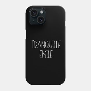 Tranquille Emile Phone Case