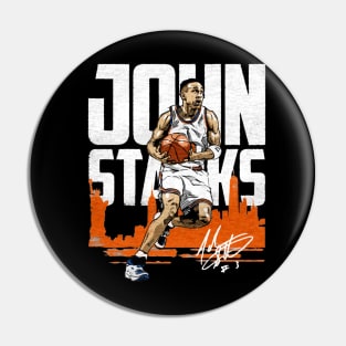 John Starks New York Skyline Drive Pin