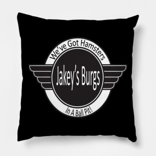 Jakey's Burgs! Come on Down! Pillow