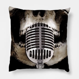 Podcast Forever Mask - Buffed Skull Pillow