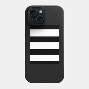 Black & White Stripe Phone Case