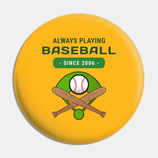 Baseball Fan Pin