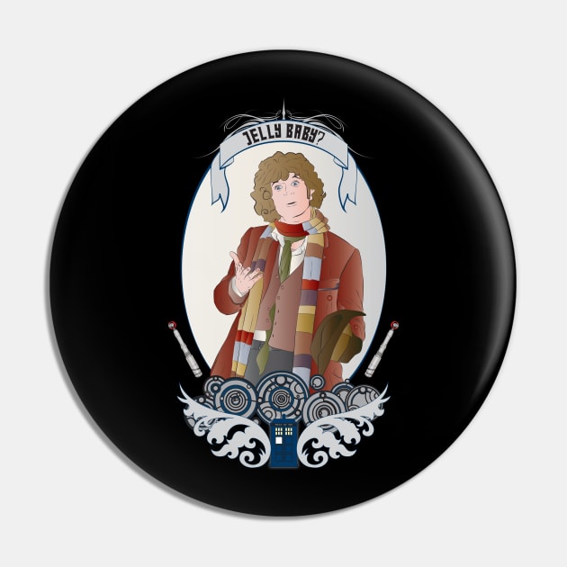 Paging Doctor T. Baker Pin by TionneDawnstar