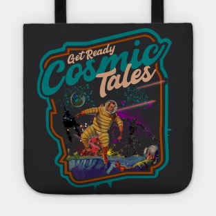 Cosmic Tales vintage sci fi Tote