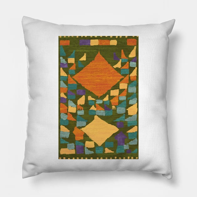 Sunset forest Pillow by grendgallery