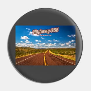 Highway 385 Brewster County Pin