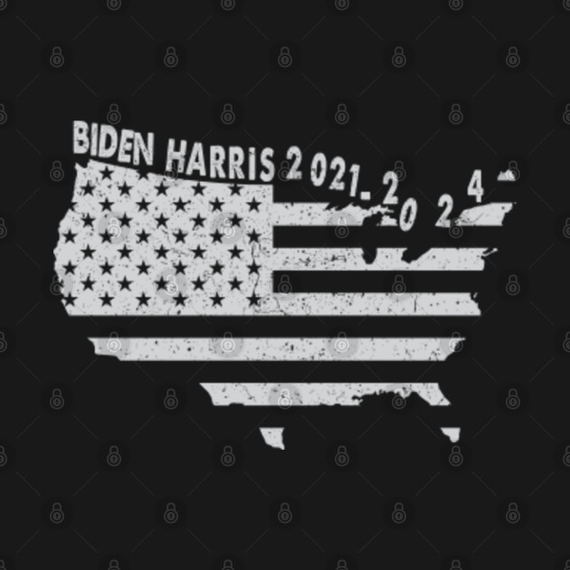 Discover Biden Harris 2021-2024 - Biden Harris 2024 - T-Shirt